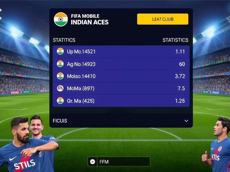 FIFA Mobile Indian Aces Download Statistics